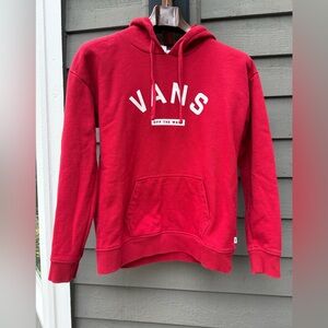 Vans sweatshirt, Red Small
